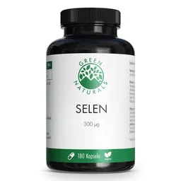 Green Naturals Green Naturals Selen 300 µg Kapseln vegan – Produktbild 1 von 1