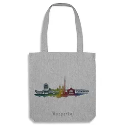 LIGARTI LIGARTI Jutebeutel – Wuppertal bunt – Produktbild 1 von 1