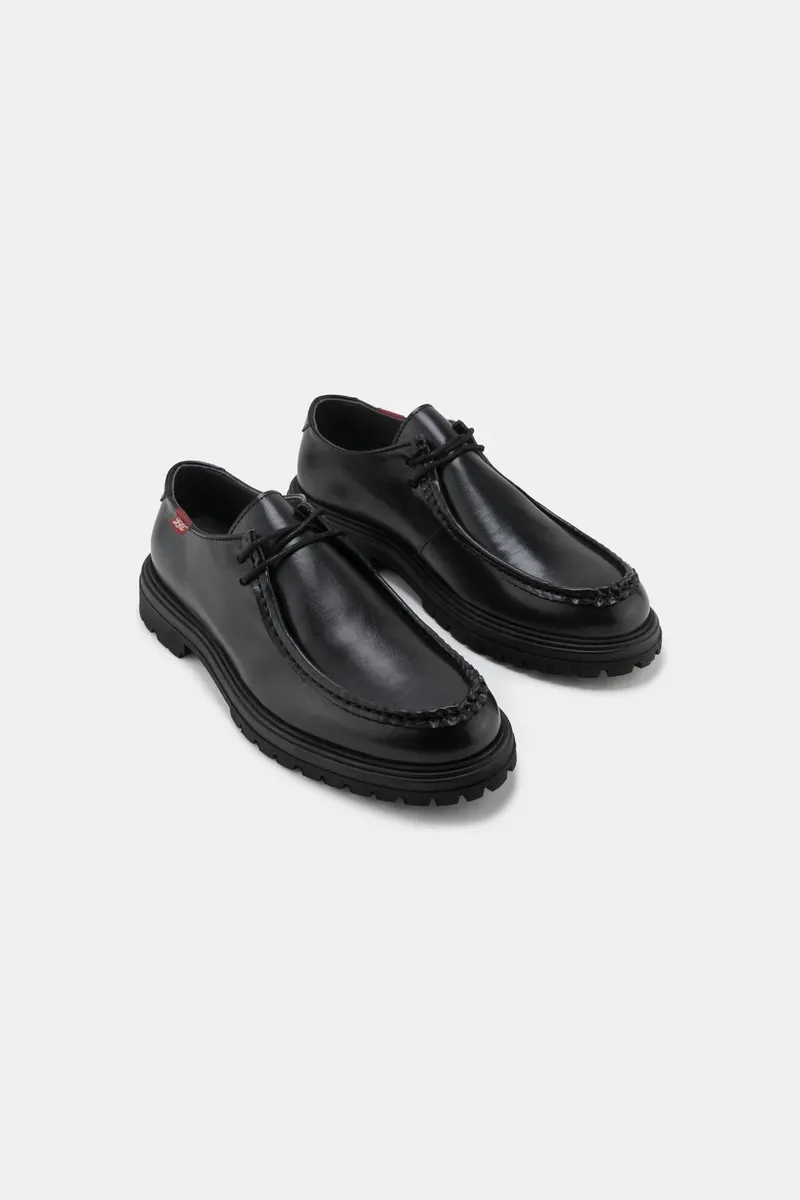 Zèta Zèta Herren vegan Schuhe Unisex Soajo Schwarz, Schwarz, – Produktbild 1 von 2