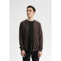 MELA Strick Jacke SHAMIAL | von MELA | Fairtrade & GOTS zertifiziert, Dunkelbraun, – Produktbild 1 von 1