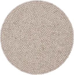myfelt myfelt Filzkugelteppich rund, 100% Schurwolle – Produktbild 1 von 1