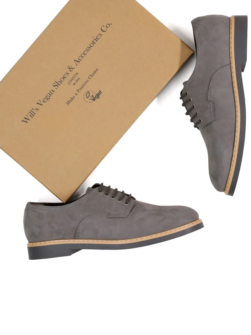 Will's Vegan Store Will's Vegan Store Herren vegan Signature Derbys Grau, Grau, – Produktbild 2 von 2