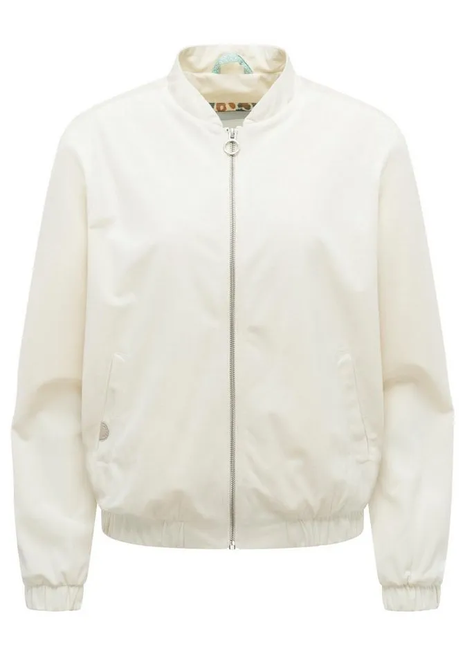 ragwear ragwear Bomberjacke Velvetie Modische Blousonjacke aus kuscheligem Samt, Beige, – Produktbild 1 von 5