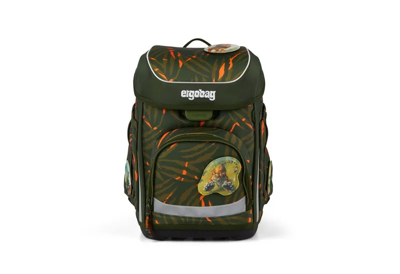 Ergobag Ergobag Schulranzen Schulranzen-Set CUBO ExBärdition 5-teilig (5-teilig), ergonomisch, höhenverstellbar, Your-Size-System, ab 1. Klasse, Grün, – Produktbild 3 von 3