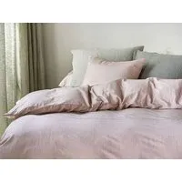 Yumeko Kissenbezug Chambray "Yumeko" aus Baumwolle TENCEL, Rose chambray, – Produktbild 1 von 1
