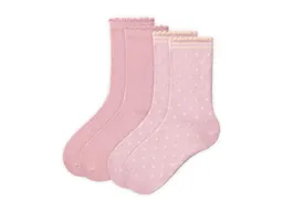 People Wear Organic People Wear Organic 2-er Pack Socken dunkelmalve mix Gr. 31-33 – Produktbild 1 von 1