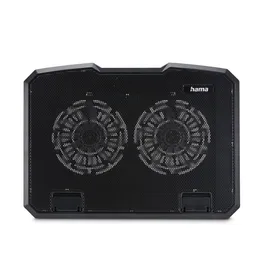 Hama Hama "Laptop-Kühler ""Black Metal"", neigbar, leise, 2 Lüfter, 40 cm (15,6""), Schw. (00126806)" – Produktbild 1 von 1