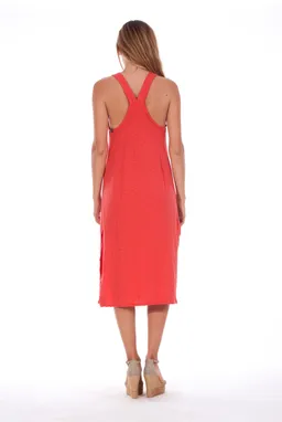 RAVENS VIEW IBIZA RAVENS VIEW IBIZA Damen vegan Kleid Miami Candy Red – Produktbild 1 von 1