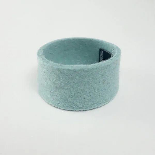 matilda k. manufaktur matilda k. manufaktur Serviettenringe 'ava' aus Wollfilz in vielen Farben, Eisblau, – Produktbild 1 von 4
