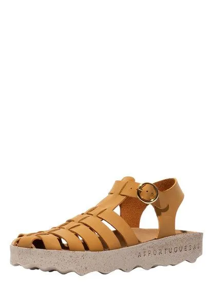 ASPORTUGUESAS ASPORTUGUESAS Damen Sommerschuh Calix, Camel, – Produktbild 2 von 4