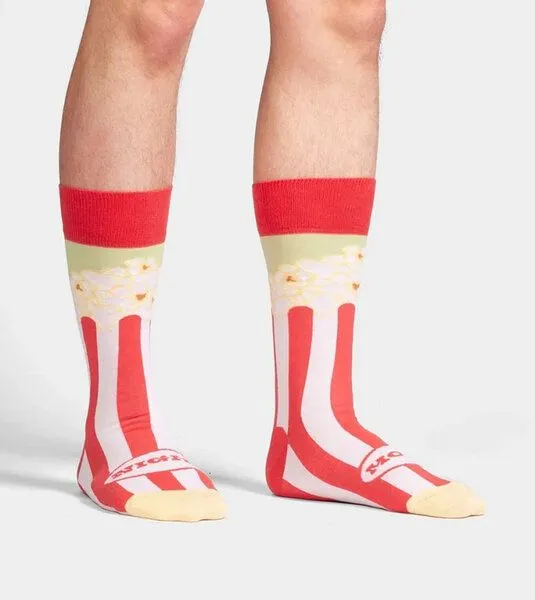 DillySocks DillySocks Socken Popcorn Delight aus Biobaumwoll-Mix, Mehrfarbig, – Produktbild 3 von 4