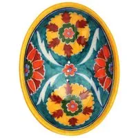 Tranquillo Tranquillo Seifenschale Blue Pottery, Rot, – Produktbild 2 von 4