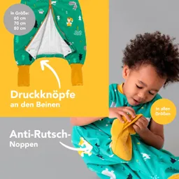 schlummersack Schlummersack Schlafsack mit Füßen 3.5 Tog – Produktbild 1 von 1