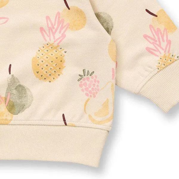 Sense Organics Sense Organics Baby Sweatshirt mit Früchtedruck, Modell SIAM, Früchtedruck, – Produktbild 4 von 4