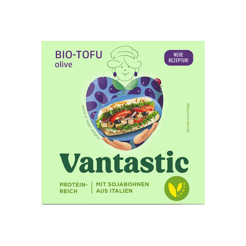 Tofu Olive, BIO, 200g – Produktbild 1 von 1