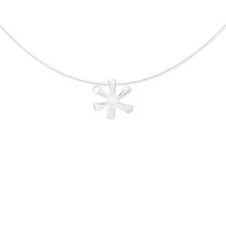 pakilia pakilia Silber Kette Blume Fair-Trade und handmade – Produktbild 1 von 1