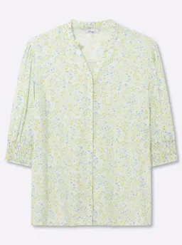 sheego Bluse mit Stehkragen – Produktbild 1 von 1