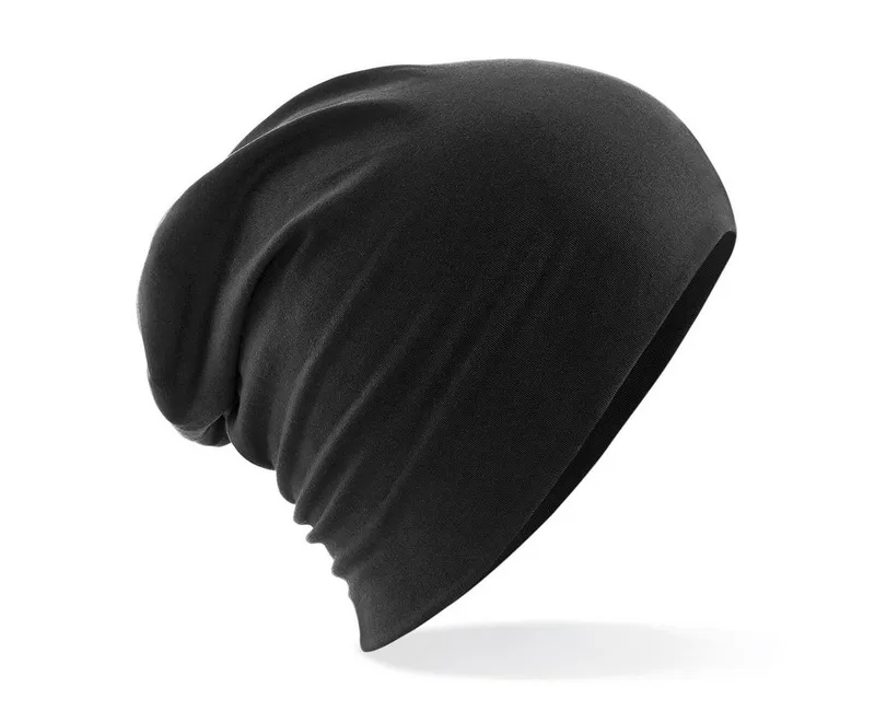 Beechfield Beechfield Beanie leichte Damen Mütze für Jugendliche u. Erwachsene für alle Jahreszeiten geeignet, Schwarz, – Produktbild 1 von 2