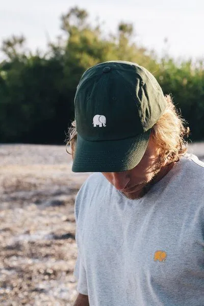 Trendsplant Trendsplant Logo Dad Cap Kombu Green, Grün, – Produktbild 1 von 4