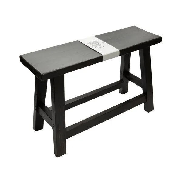 Originalhome Originalhome Sitzbank aus recyceltem Holz, Bauernhof, Schwarz, – Produktbild 1 von 1