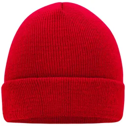 Myrtle Beach myrtle beach Klassische Strickmütze in vielen Farben MB7500 Gr. one size red – Produktbild 1 von 1