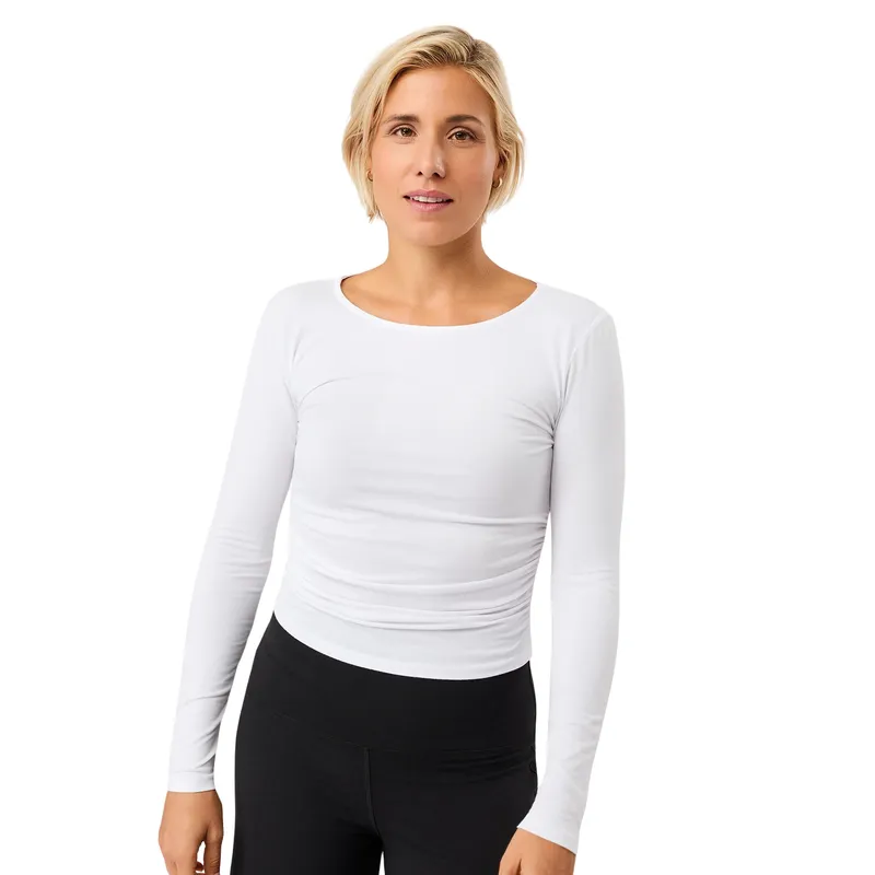 mandala Langarmshirt Mandala, Blanc, – Produktbild 1 von 1