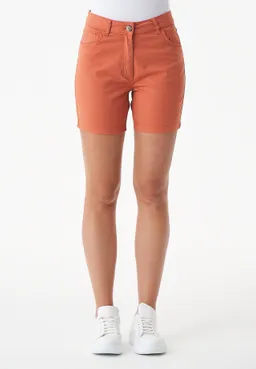 ORGANICATION ORGANICATION Damen vegan Kurze Hose Dusty Orange – Produktbild 1 von 1