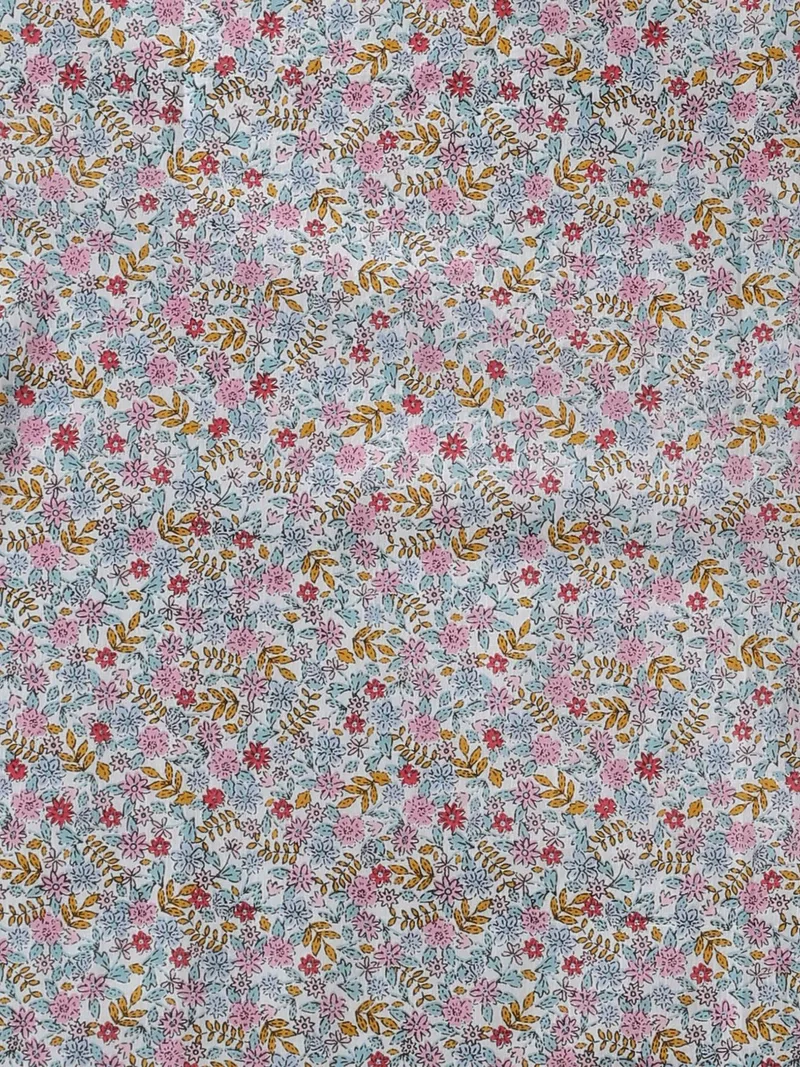Vertbaudet Mädchen Halstuch mit Blumenprint, Wollweiß, – Produktbild 4 von 4