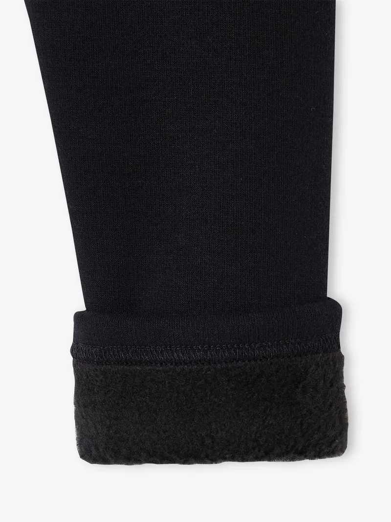 Vertbaudet Mädchen Thermo-Leggings mit Fleecefutter, Schwarz, – Produktbild 3 von 3