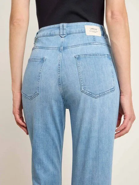 LANIUS LANIUS Flared Jeans aus Bio-Baumwolle, Blue, – Produktbild 3 von 4