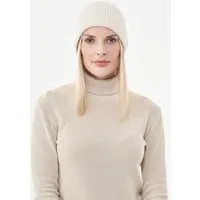 ORGANICATION ORGANICATION Strick-Beanie aus Bio-Merinowolle und Bio-Baumwolle – Produktbild 1 von 1