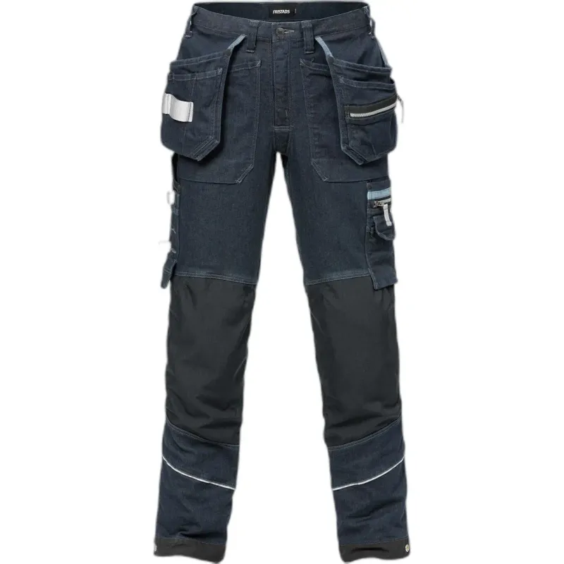 Fristads Jeansarbeitshose Fristads 2131 DCS, Blau, – Produktbild 2 von 2