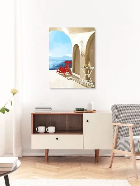 Photocircle Photocircle Poster / Leinwandbild - Solitude By The Sea – Produktbild 3 von 4
