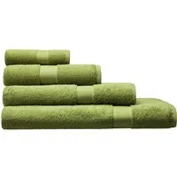 Cotonea Cotonea Frottier Badetuch 100 x 180 cm, Bio-Baumwolle, pistazie – Produktbild 1 von 1