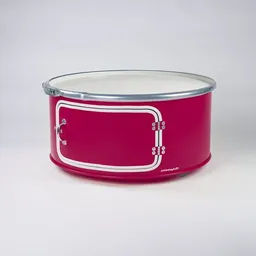 Lockengelöt Lockengelöt Little Bob mit Tür - Couchtisch aus einem Hamburger Ölfass – Produktbild 1 von 1