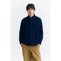 thinking mu Thinking MU Herren vegan Hemd Anto Aus Mikro Cord Blue Night, Blau, – Produktbild 1 von 1