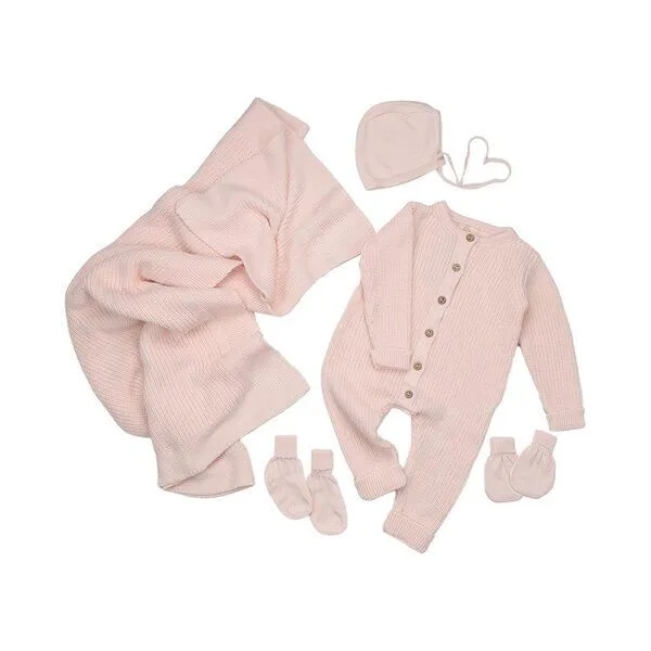 Woollyboll Woollyboll Geschenkset aus Biobaumwolle-Rosa, Rosa, – Produktbild 2 von 3
