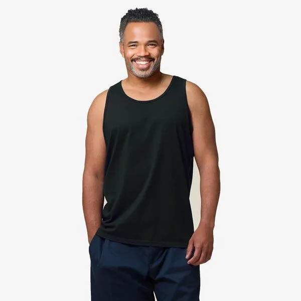 YTWOO YTWOO 2x Regular Herren Tanktop, Schwarz, – Produktbild 2 von 2