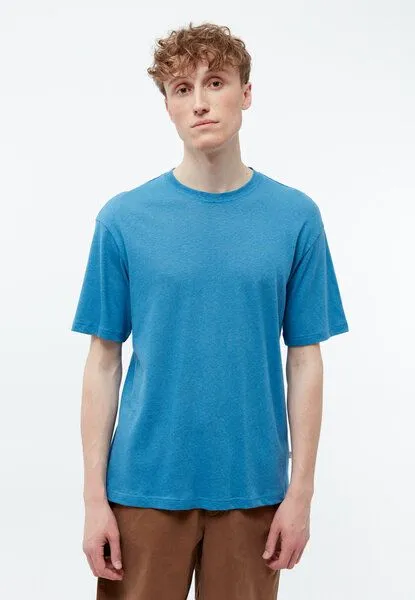 Givn Berlin Givn Berlin Leinen T-Shirt Modell: Lasse, Gentle blue (blau), – Produktbild 2 von 6