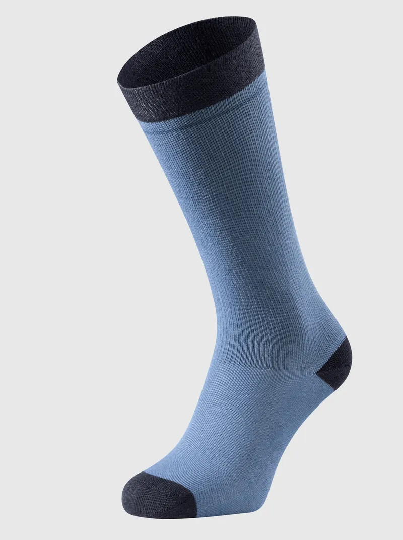 wäschepur Kompressionskniestrumpf, Jeansblau, – Produktbild 2 von 3