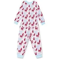 Sense Organics sense-organics Sense Organics Kinder Schlafanzug 2-Teiler Bio Baumwolle, Katzendruck/rosa, – Produktbild 1 von 1