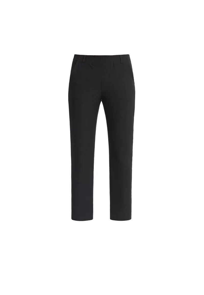 LAURIE LAURIE Damen vegan Hose Taylor Regular Crop Schwarz, Schwarz, – Produktbild 1 von 1