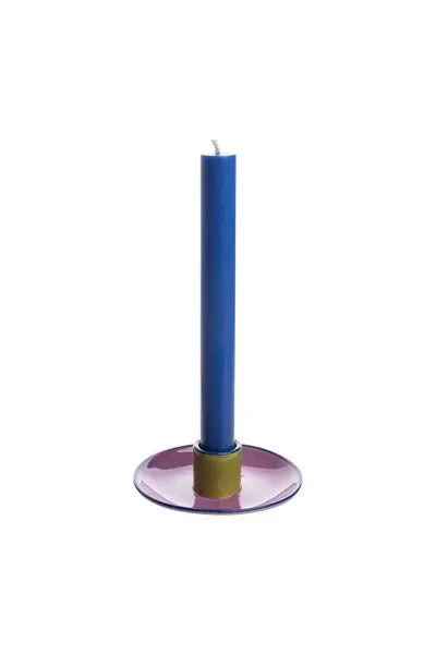 Tranquillo Tranquillo Kerzenhalter COLOURI – Steinzeug, Violett, – Produktbild 3 von 5