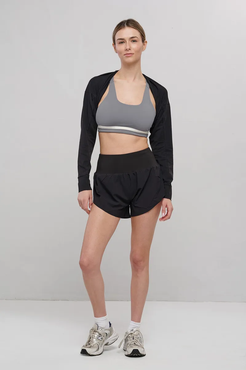 SEAAV SEAAV Damen vegan Achselzucken Two Way Onyx, Schwarz, – Produktbild 1 von 2