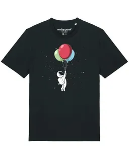 watapparel watapparel T-Shirt Unisex Little Balloon Astronaut – Produktbild 1 von 1