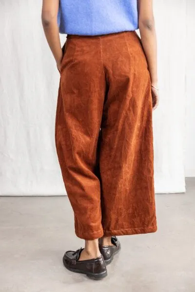 Jyoti - Fair Works Jyoti - Fair Works Bio-Baumwollcord Culotte Awasi, Masala, – Produktbild 4 von 4