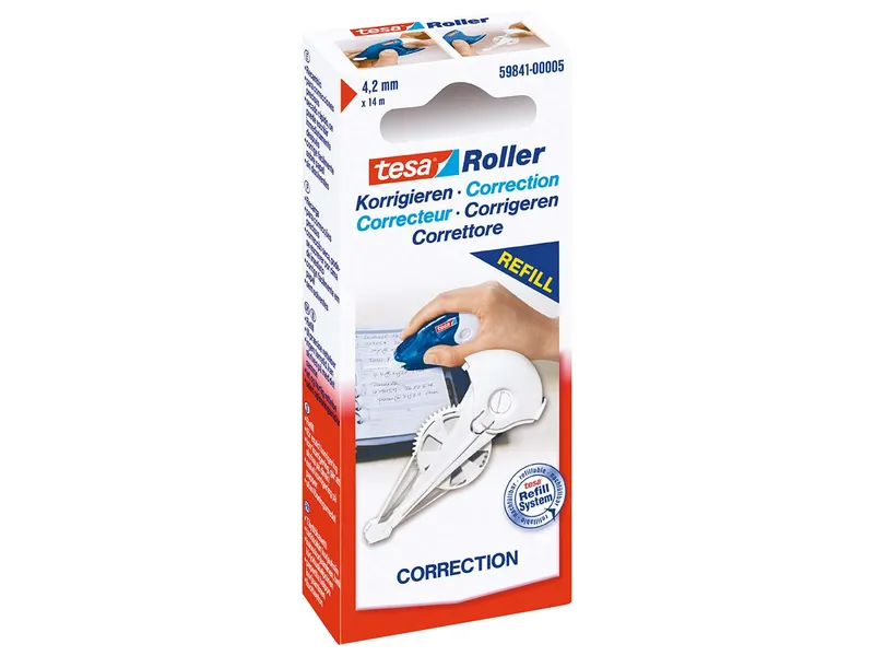 Tesa Refill für tesa Korrekturroller "ecoLogo" 4,2 mm – Produktbild 2 von 3