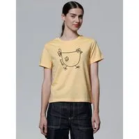 watapparel watapparel T-Shirt Frauen Le poulet - das Huhn, Nispero, – Produktbild 1 von 1