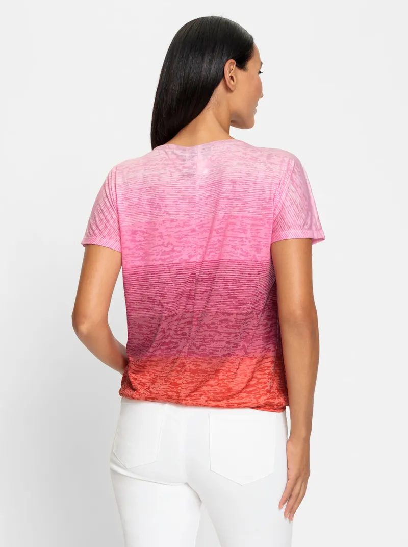 heine Rundhalsshirt erdbeere-bedruckt, Erdbeere-bedruckt, – Produktbild 2 von 2