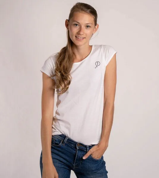 Gary Mash GARY MASH Shirt Asheville Denkblase aus Biobaumwolle, Weiß, – Produktbild 3 von 4